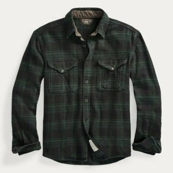 [BUNJANG] RRL Blackwatch Twill Workshirt / RRL 더블알엘 블랙와치 트윌 워크셔츠