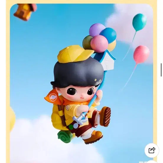 [BUNJANG] POP MART Dimoo Pixar Up Figure / 팝마트 디무 픽사 업