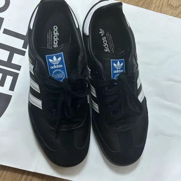 [BUNJANG] Adidas Samba OG Black Sneakers / 아디다스 삼바og 블랙 230
