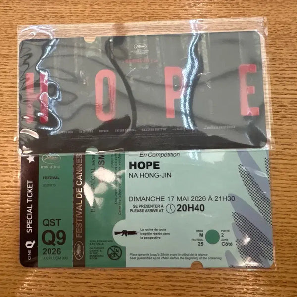 [BUNJANG] CineQ Cannes Special Ticket / 씨네큐 호프 칸 스페셜 티켓