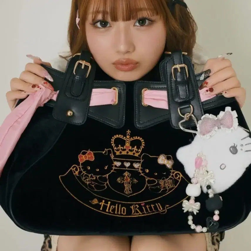 [BUNJANG] Spinns x Hello Kitty Angel Devil Collaboration Bag / spinns 키티 천사악마 가방 스핀즈 키티 가방 갸루템