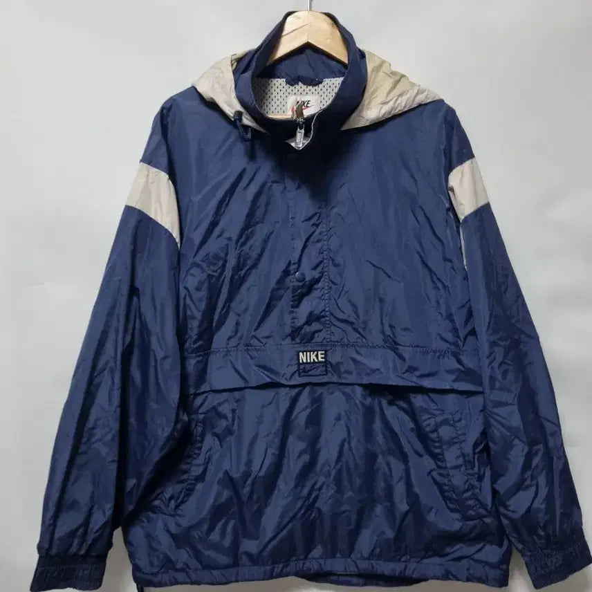 [BUNJANG] Nike Old School Anorak Windbreaker Size 110 / 나이키 올드스쿨 바람막이 아노락 110
