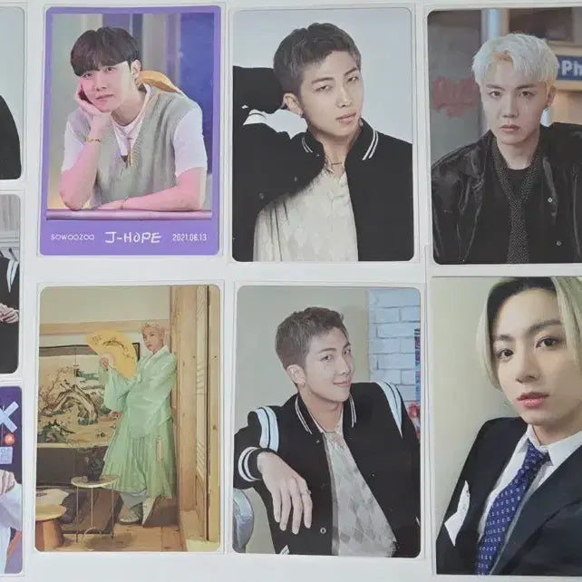 [BUNJANG] BTS Mini Photocard Bundle Set (Official) / BTS 미니포카 10장 일괄 공식포카 양도