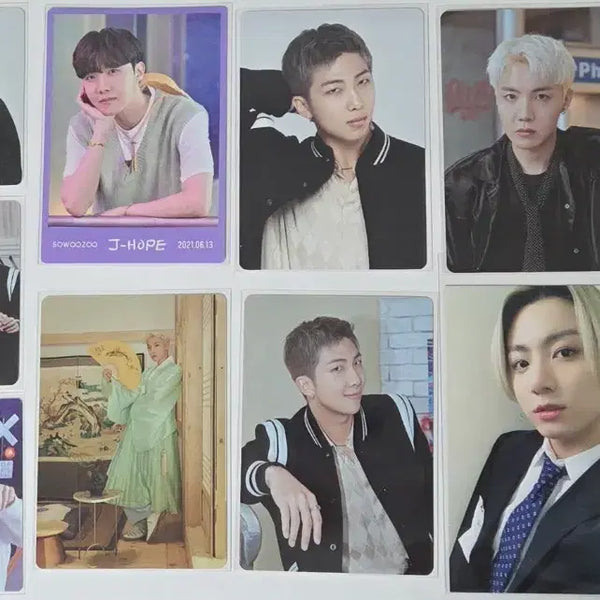 [BUNJANG] BTS Mini Photocard Bundle Set (Official) / BTS 미니포카 10장 일괄 공식포카 양도