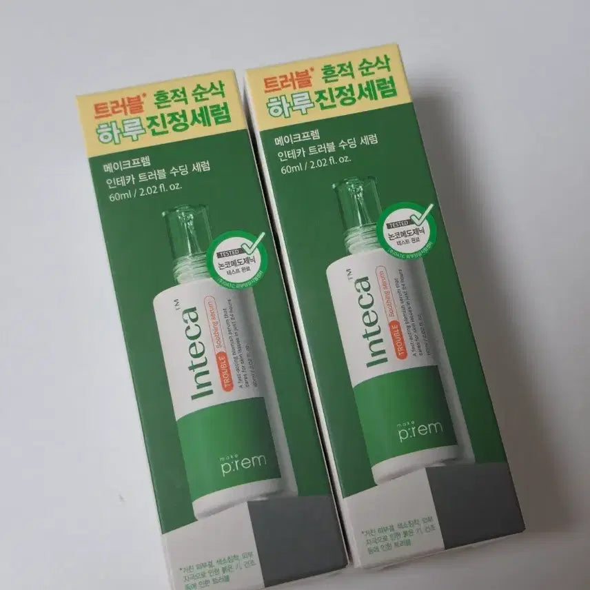[BUNJANG] Make p:rem Inteca Soothing Serum 60ml / 메이크프렘 인테카 수딩 세럼 60ml (새상품)