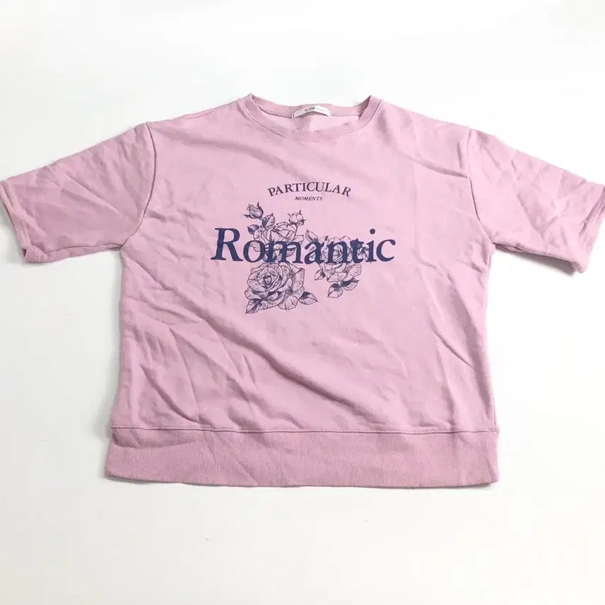 [BUNJANG] Unisex Short Sleeve Sweatshirt / 반팔 맨투맨