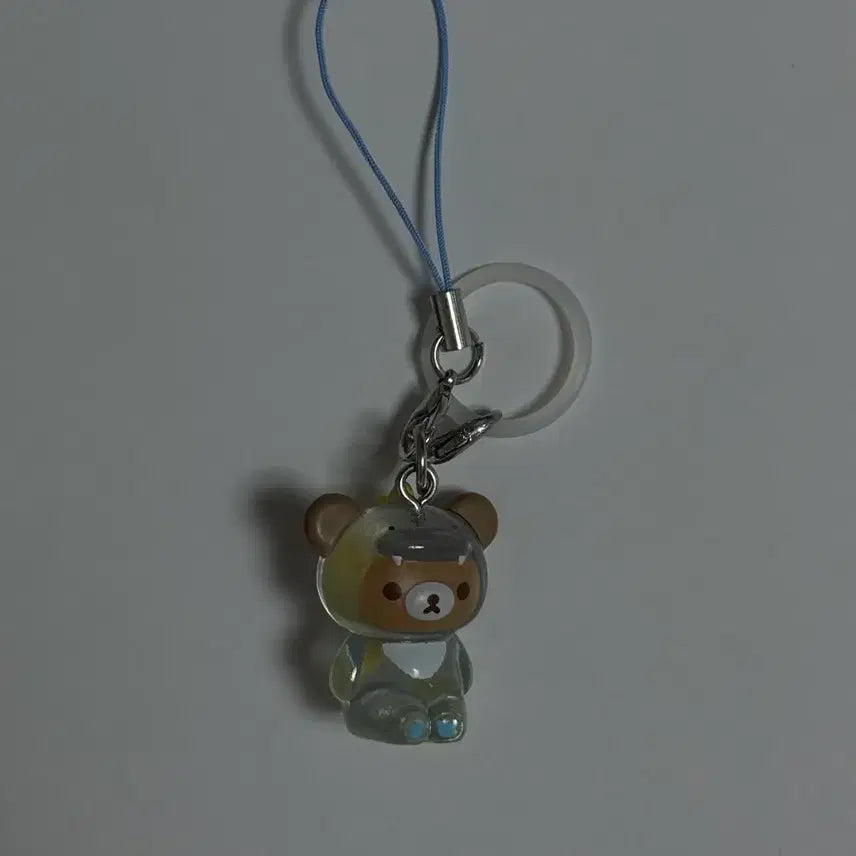 [BUNJANG] Rilakkuma Korilakkuma Charm Keychain / 코리락쿠마 메지루시 키링