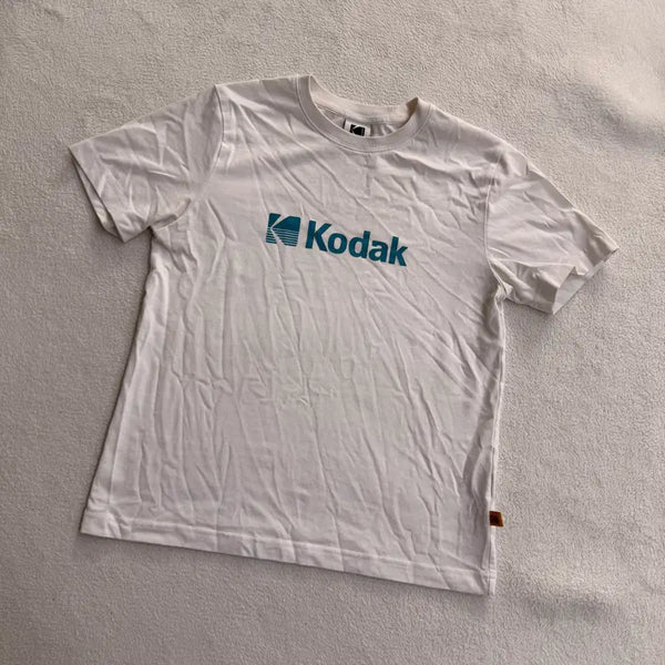 [BUNJANG] Kodak Big Logo Short Sleeve T-Shirt / S 코닥 빅로고 반팔 티 0520T