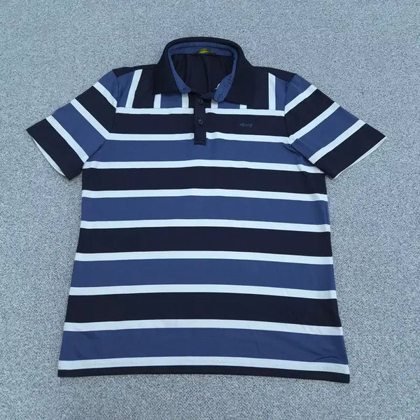 [BUNJANG] Louis Castel Short Sleeve Polo T-Shirt / 100 루이까스텔 반팔 카라티 | 0727C31