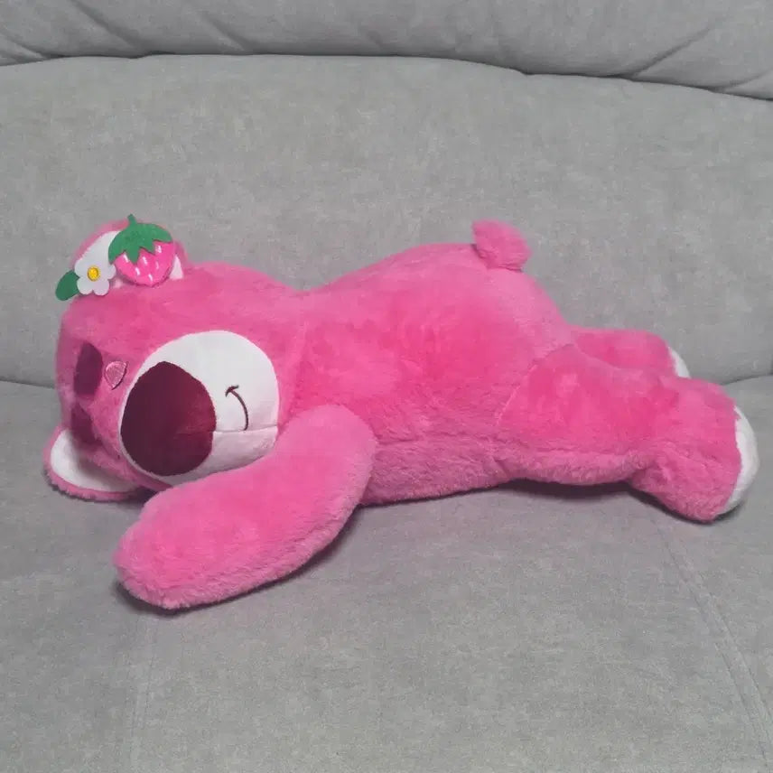 [BUNJANG] Disney Pixar Toy Story Lotso Bear Plush Doll 40cm / 토이스토리 랏소 애착인형 40cm