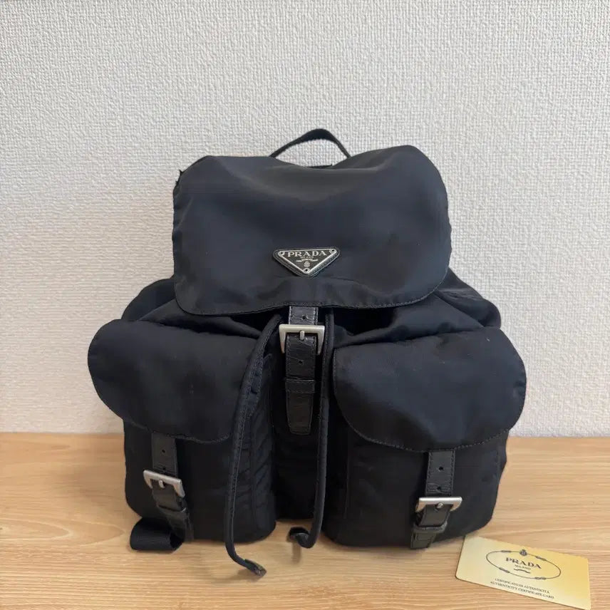 [BUNJANG] Prada Bella Backpack Medium / 프라다 벨라 백팩 미디움