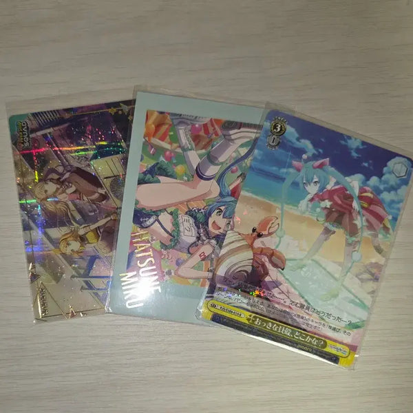 [BUNJANG] Hatsune Miku Project Sekai Card Bundle / 프로세카 하츠네 미쿠 웨하스 파샤 슈발츠 지류 일괄