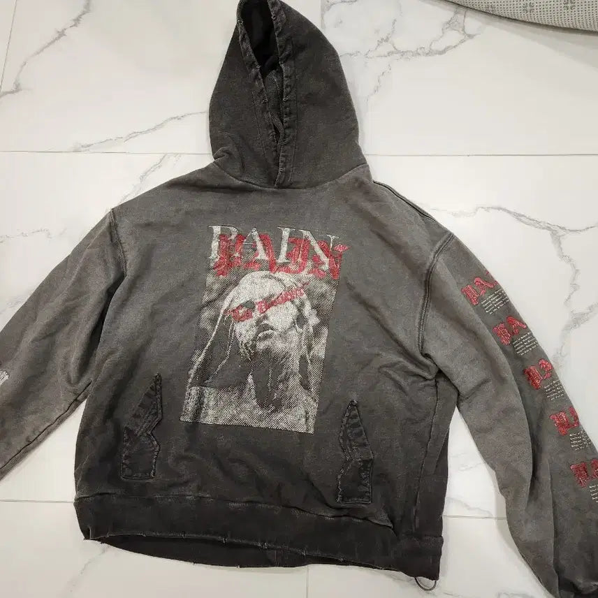 [BUNJANG] SKYZM Inducing Hoodie Black / 스키즘 인듀싱 후드티