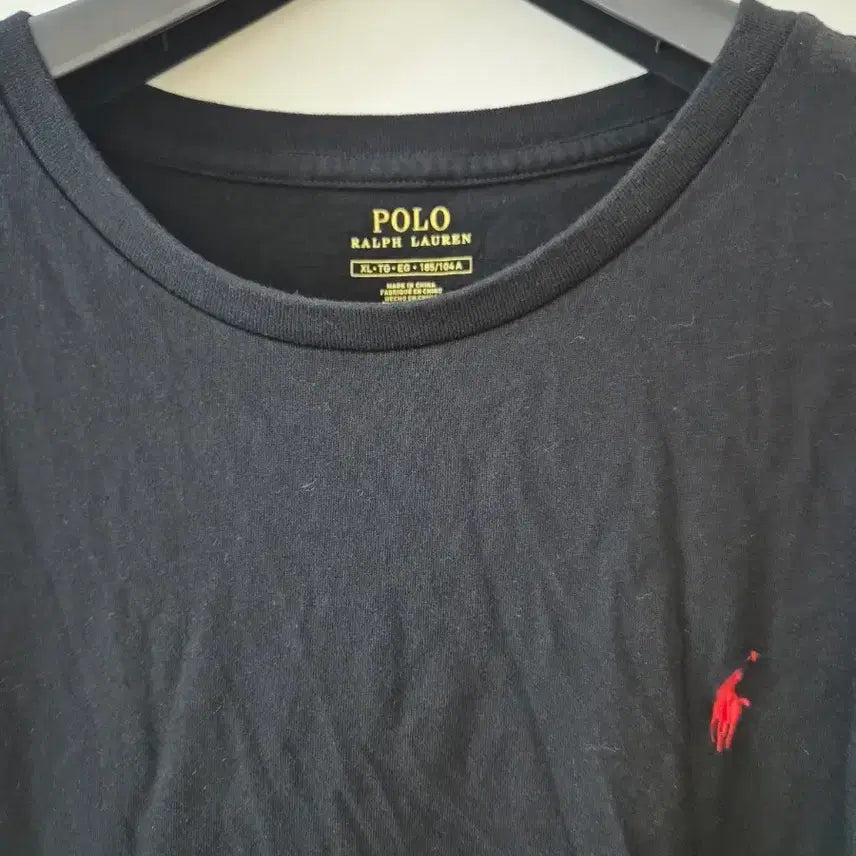[BUNJANG] Polo Ralph Lauren Black Short Sleeve T-Shirt XL / 폴로 랄프로렌 블랙 반팔티 XL