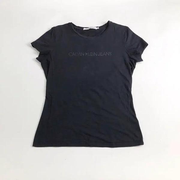 [BUNJANG] Calvin Klein Jeans Logo T-Shirt / 캘빈클라인진스 로고 반팔