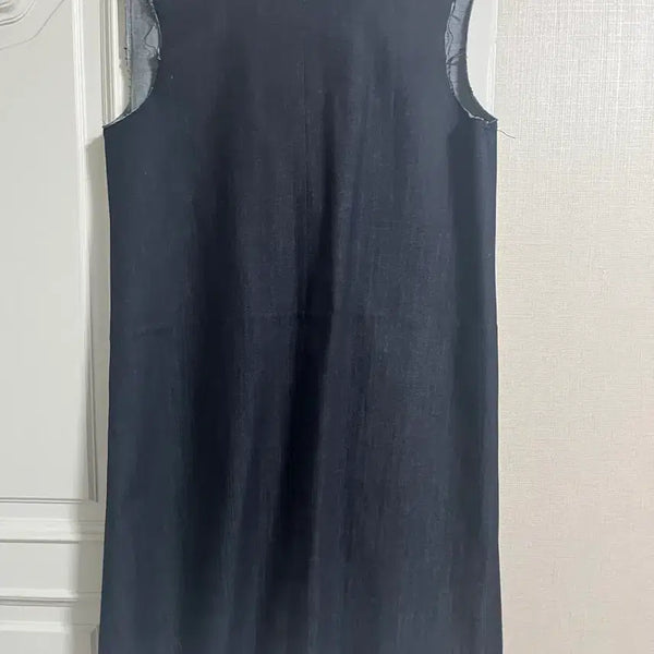 [BUNJANG] Sleeveless Denim Dress / 민소매 데님 원피스