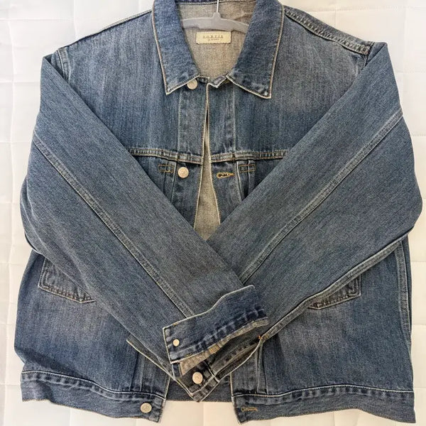 [BUNJANG] Solti Denim Jacket Set / 쏠티 청자켓 셋업
