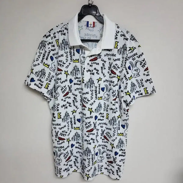 [BUNJANG] Castelbajac Golf T-Shirt Men's Size 100 / 까스텔바작 골프티 남 100
