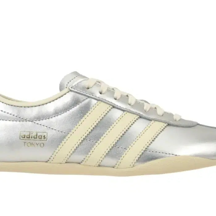 [BUNJANG] Adidas Tokyo Silver Sneakers / 아디다스 도쿄 실버 스니커즈