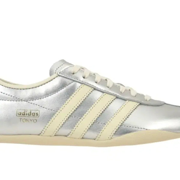 [BUNJANG] Adidas Tokyo Silver Sneakers / 아디다스 도쿄 실버 스니커즈