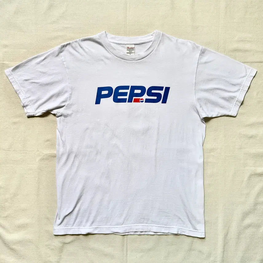 [BUNJANG] Pepsi Retro Big Logo Graphic T-Shirt (L) / 레트로 펩시 빅로고 그래픽 반팔 티셔츠 L