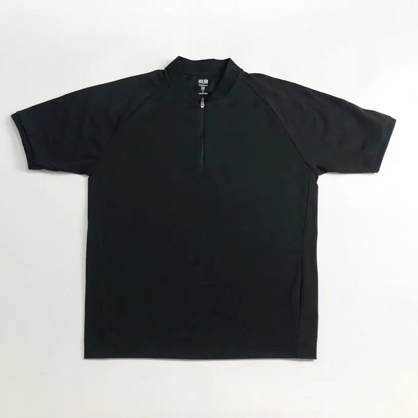 [BUNJANG] Uniqlo Short-Sleeve Zip-Up T-Shirt / 유니클로 반팔 집업