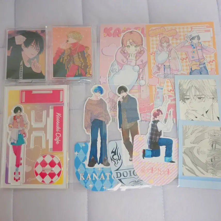 [BUNJANG] Face Only (Kao Dōdō) Kanna Doigaki Acrylic Stand, Passcard, Lottery Postcard Bundle Set / 얼굴만으론 좋아할 수 없어요 카나토 도이가키 아크릴 스탠드 파샤 쿠지 엽서