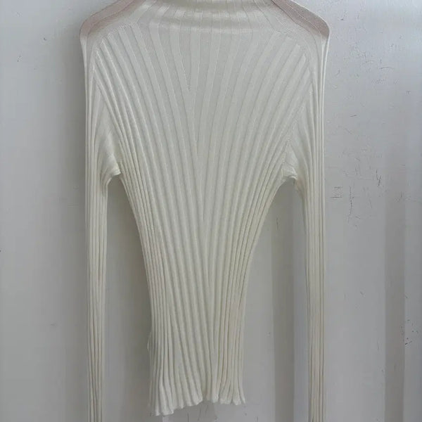[BUNJANG] TIME 2023 Knit White / 타임 2023 니트
