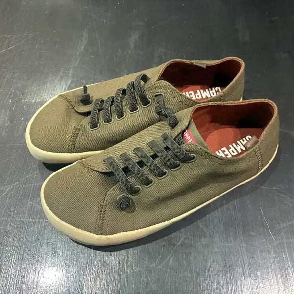 [BUNJANG] Camper Sneakers Olive / 255) 캠퍼 스니커즈 운동화 올리브