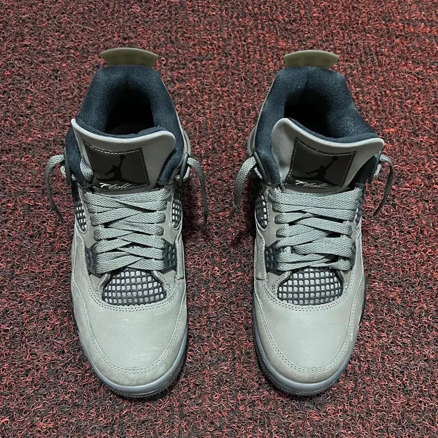 [BUNJANG] Air Jordan 4 Retro Cave Stone and Black Sneakers / 조던 4 레트로 케이브 스톤 앤 블랙