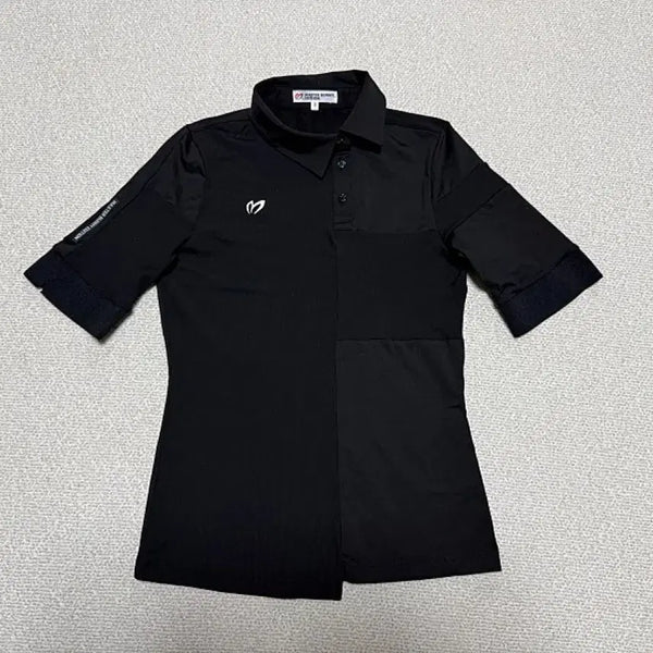 [BUNJANG] Master Bunny Edition Women's Short Sleeve Golf T-Shirt Black Size 55 (90) / 마스터바니에디션 반팔 골프티셔츠 여성용 90호 55사이즈