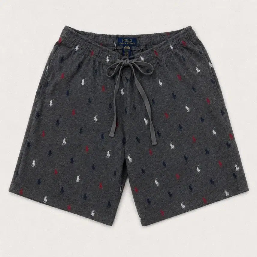 [BUNJANG] Polo Ralph Lauren Multi Pony Pajama Top / Polo 폴로 랄프로렌 멀티 포니 그레이 파자마 P660
