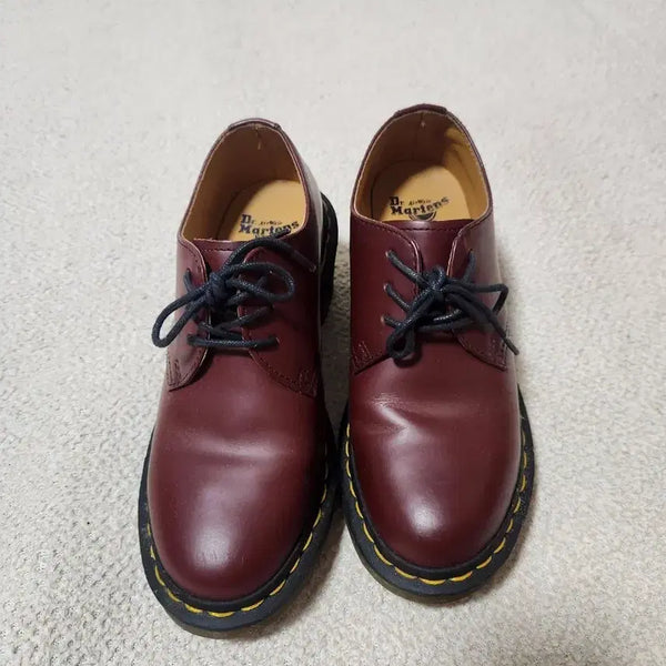 [BUNJANG] Dr. Martens Amorí Cherry Red UK 3 Derby Shoes / 닥터마틴 아모리 체리레드 uk3