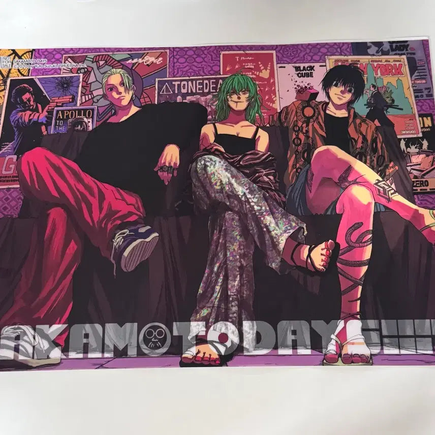 [BUNJANG] Sakamo Days Volume 11 Taiwanese Edition Unsealed with JCC Poster / 사카모토데이즈 11권 대만판 미개봉+구 jcc 포스터