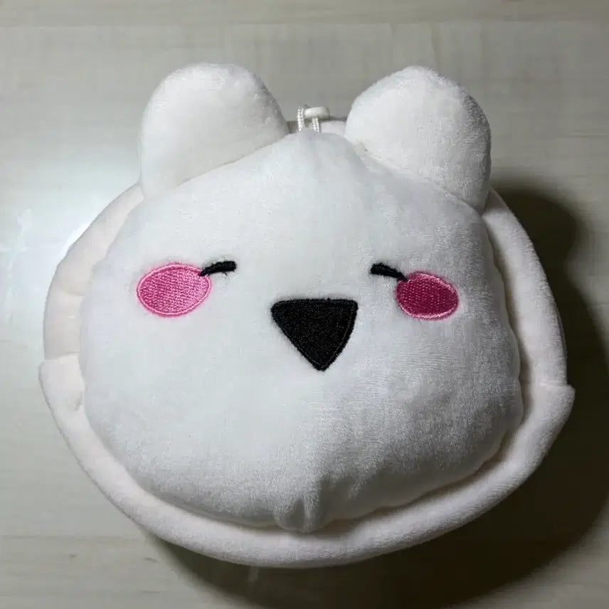 [BUNJANG] Over Action Rabbit Face Pouch / 오버액션토끼 얼굴 파우치 오액토
