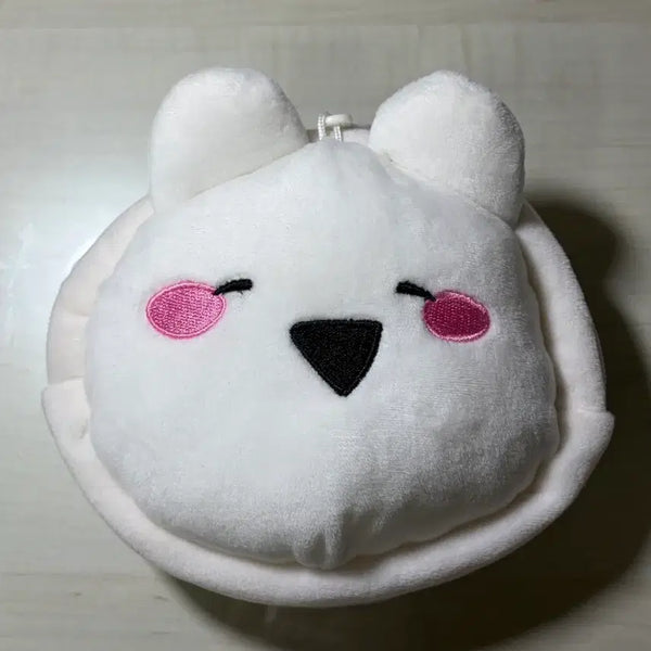 [BUNJANG] Over Action Rabbit Face Pouch / 오버액션토끼 얼굴 파우치 오액토