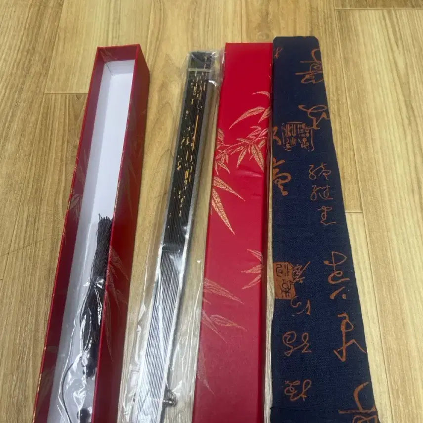 [BUNJANG] Traditional Folding Fan with Case / 부채