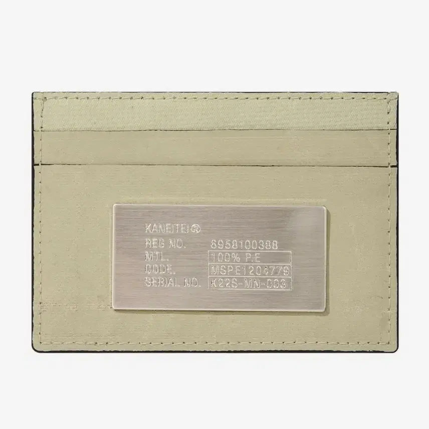 [BUNJANG] KANEITEI Card Wallet ECRU / 카네이테이 카드 지갑 ECRU