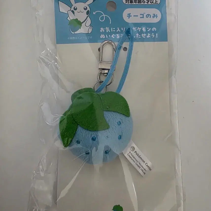 [BUNJANG] Pokemon Raspberry Fruit Mascot Keychain / 포켓몬 열매 키링 복분열매 마스코트