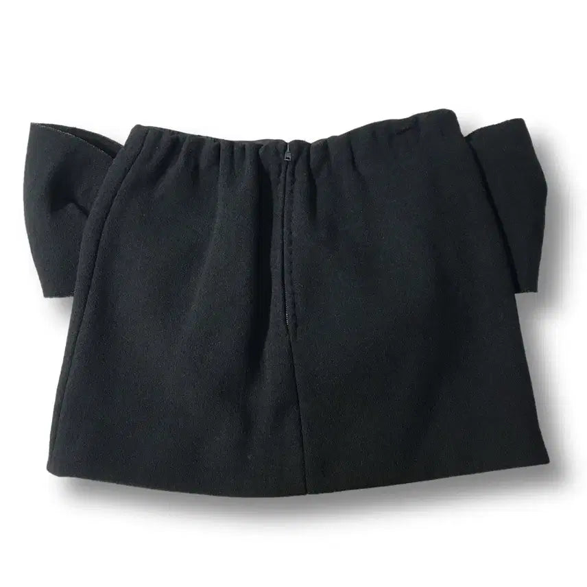[BUNJANG] Miu Miu Bow Tie Low-Rise Skirt / 미우미우 보우 타이 로우라이즈 스커트