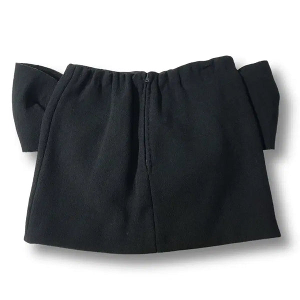 [BUNJANG] Miu Miu Bow Tie Low-Rise Skirt / 미우미우 보우 타이 로우라이즈 스커트