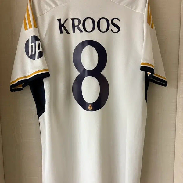 [BUNJANG] Real Madrid 2023-2024 Home Toni Kroos Authentic Jersey (Size XL) / 23-24 레알마드리드 홈 토니 크로스 유니폼 정품