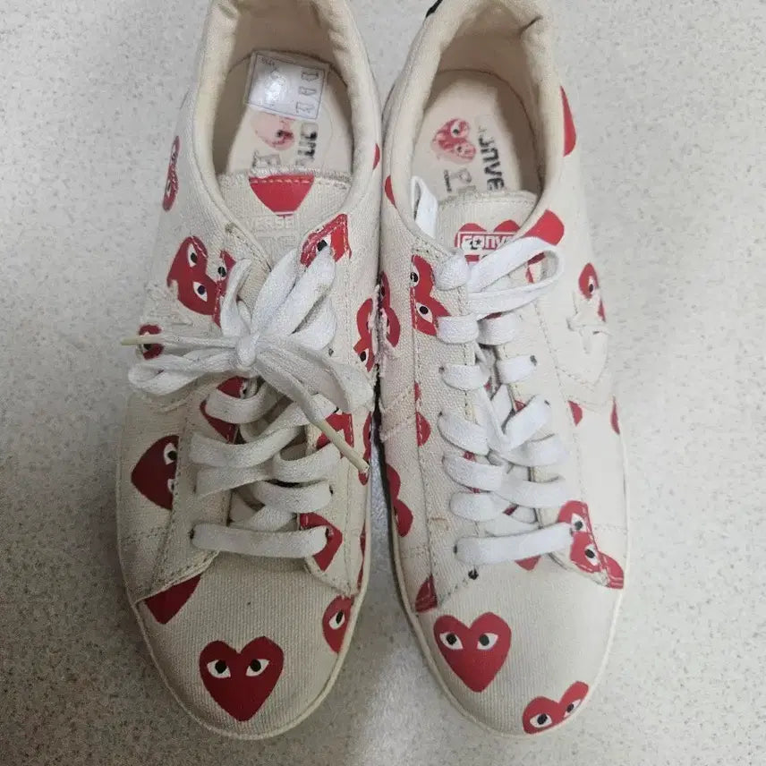 [BUNJANG] Comme des Garçons x Converse Sneakers UK 8 / US 9 / 꼼데가르송x컴버스 스니커즈 270/uk8 사이즈