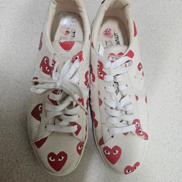 [BUNJANG] Comme des Garçons x Converse Sneakers UK 8 / US 9 / 꼼데가르송x컴버스 스니커즈 270/uk8 사이즈