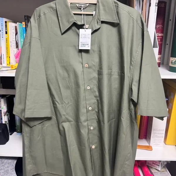 [BUNJANG] Auralee 26SS Shirt Olive Size 5 / 오라리 26SS 셔츠 올리브5 사이즈