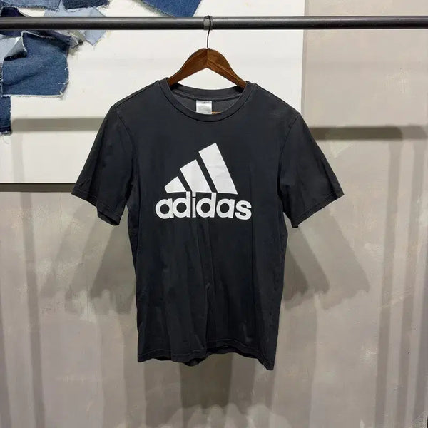 [BUNJANG] Adidas Big Logo Print Short Sleeve T-Shirt / (90) 아디다스 빅로고 프린팅 반팔 티