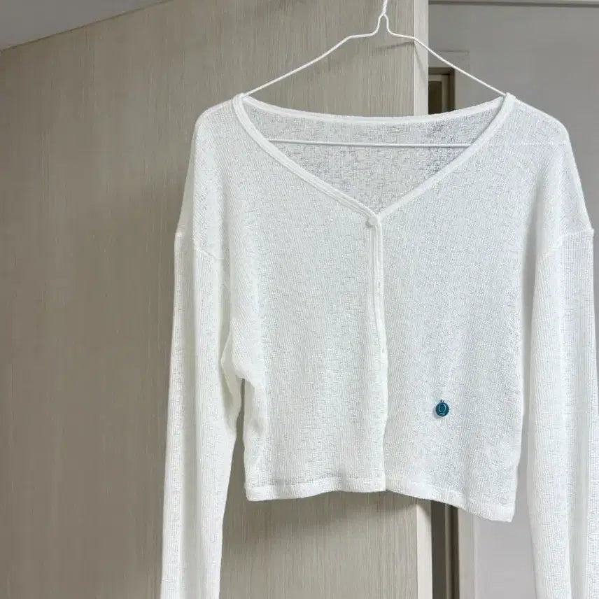 [BUNJANG] Lalique Summer Cardigan White Size 55 / 여름휴가 로랄리크 가디건 m 55사이즈