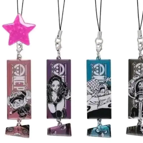 [BUNJANG] One Piece Chopper Stainless Steel Strap Keychain (New) / 쵸파 2연 스테인레스 스트랩 새제품 원피스 키링 가챠