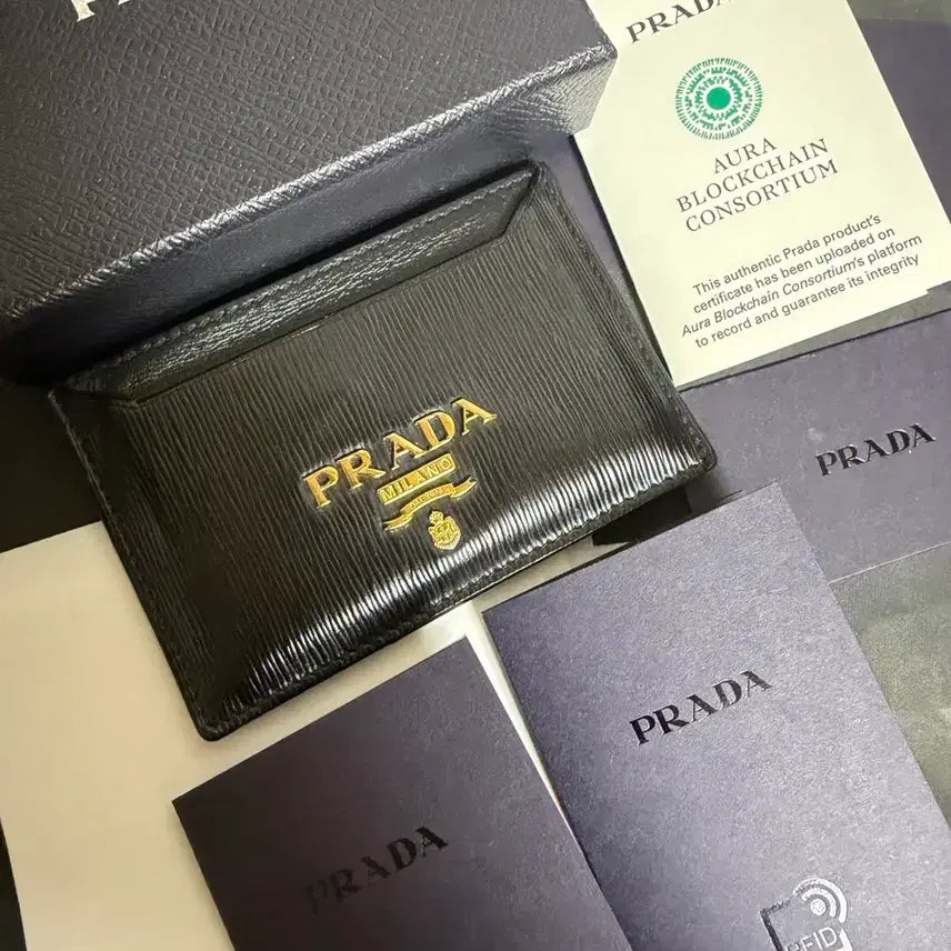 [BUNJANG] Prada Card Holder / [풀구성] 프라다 카드지갑