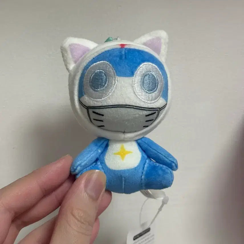 [BUNJANG] Chibi Dororo Keroro Sergeant Cat Plush / 치비 도로로 케로로중사 고양이 인형